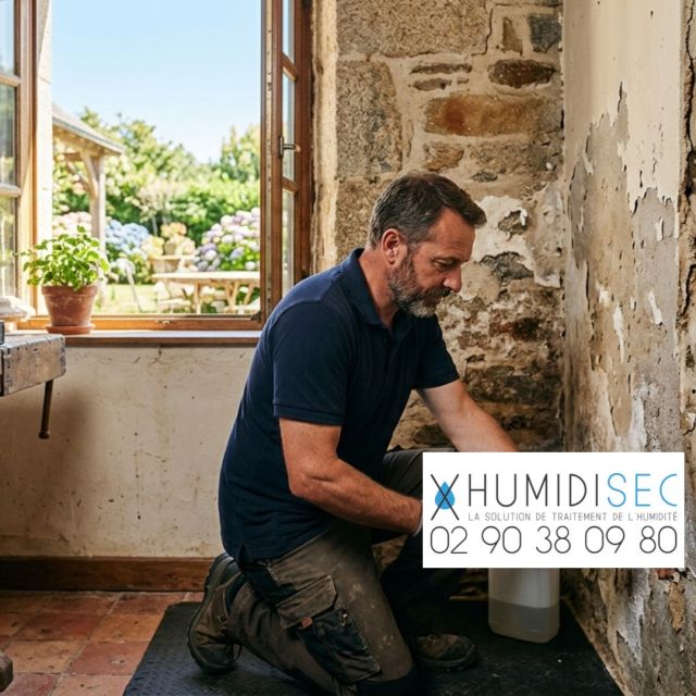 Traitement Humidité Juiullet Humidisec Morbihan